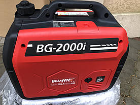 Інверторний бензиновий генератор 2 кВт Belmont BG-2000i однофазна євро-5 портативна тиша (PS)