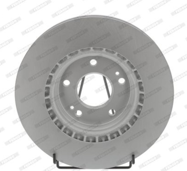 Диск гальмівний FERODO DDF2680C перед HYUNDAI,KIA I30; I30 FASTBACK ; TUCSON ; CEED ; SPORTAGE 1997-, фото 1