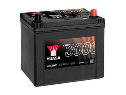 Аккумулятор YBX3005 Yuasa 12V 60Ah 500A