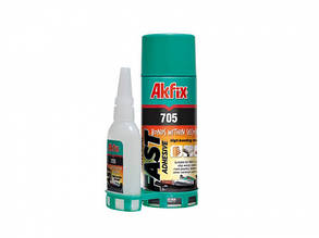 Клей з активатором для МДФ і дерева 400 мл + 100 мл ТМ "Akfix"