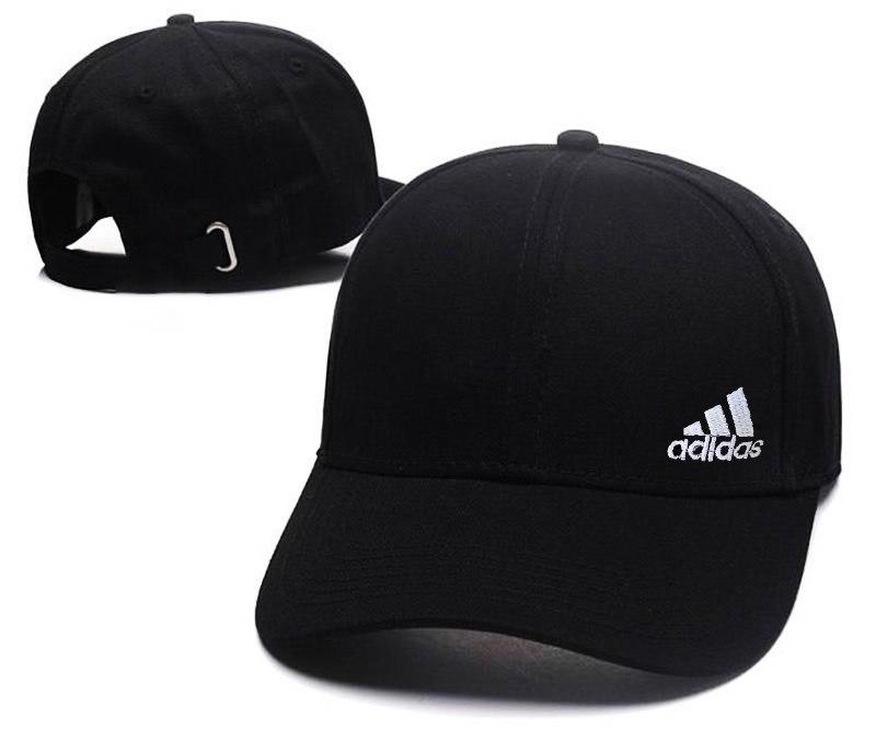Кепка Adidas чоловіча жіноча котонова чорна Бейсболка Адідас на літо, фото 1