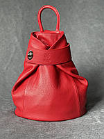 Шкіряний червоний рюкзак Stella, Італія, кольори в асортименті