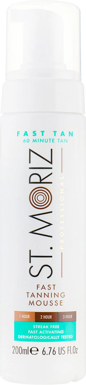 Мус для експрес-загара St.Moriz Fast Tan Mousse 200 мл