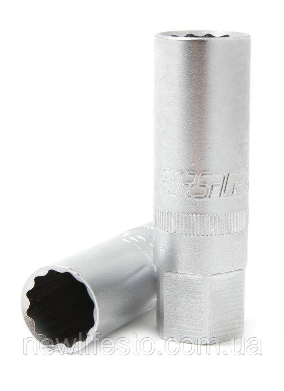Головка свічкова 21 мм 1/2" 6-гр. (L-65 мм) Forsage F-807421