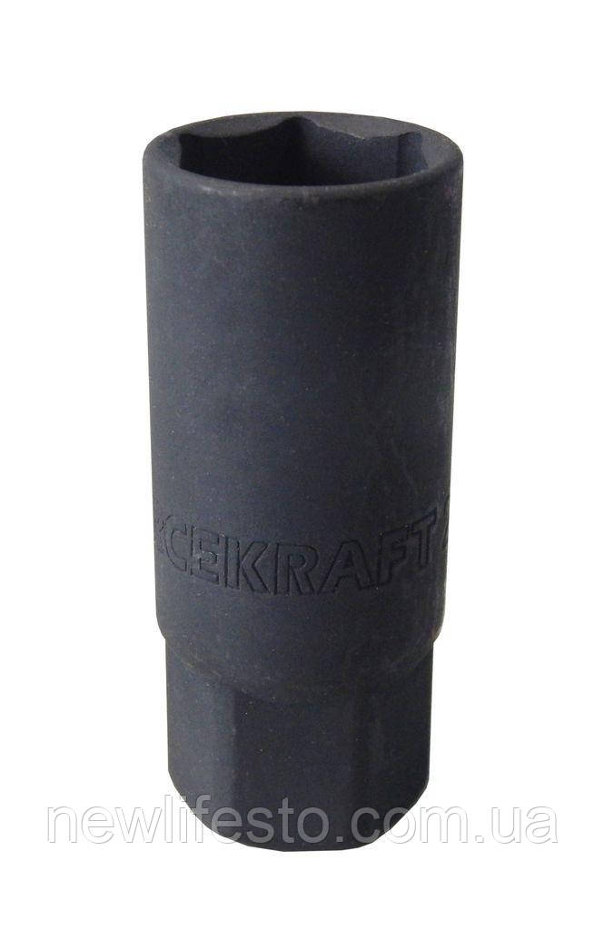 Головка свічкова ударна Cr-Mo 1/2" 16мм FORCEKRAFT FK-807416MPB