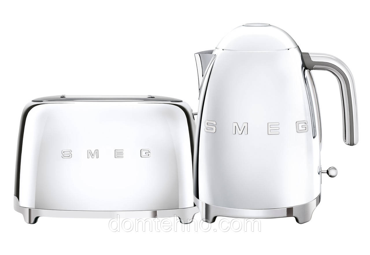 Smeg — Комплект Тостер TSF01SSEU + Чайник KLF03SSEU