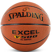 М'яч баскетбольний Spalding TF-500 Excel All Surface розмір 6, 7 композитна шкіра (76797Z)