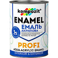 Эмаль акриловая PROFI (0,7 л). (Цвет: Коричневый глянцевый)