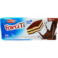 Бісквіт з шоколадною начинкою Dolciando Farciti 10 шт 280г Італія