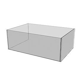 Коробка акрилова EKOSTAR 280х180х100