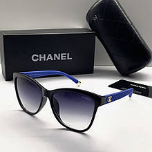 Жіночі сонцезахисні окуляри Ch (5330) blue