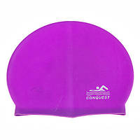 Шапочка для плавання Conquest фіолетова