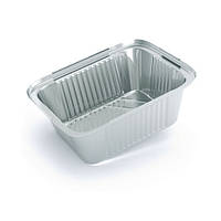 Контейнер із алюмінієвої фольги харчової прямокутний об'єм 586мл SP44L 100шт/уп.