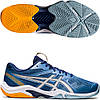 Кросівки Asics GEL-BLADE 8 1071A066-403) для гри в настільний теніс, сквош, бадмінтон, фото 4