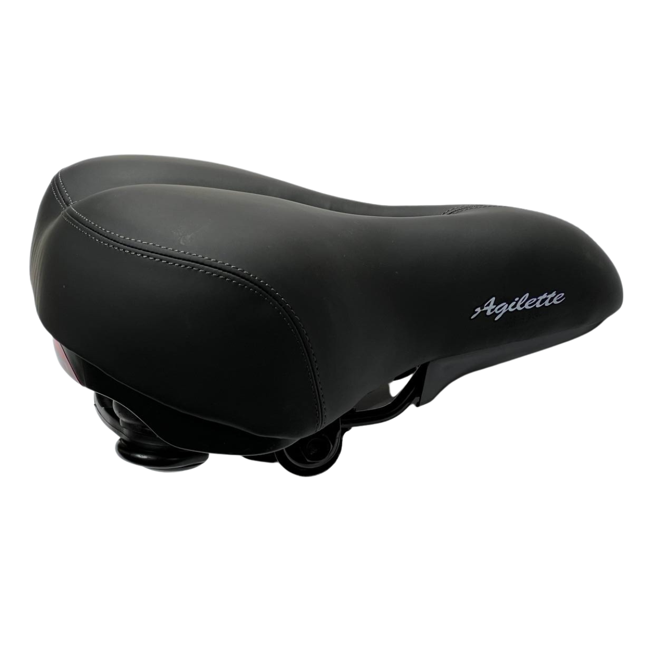 Сідло Agilette 427 з мигалкою й отвором без пружин із гумовими вставками