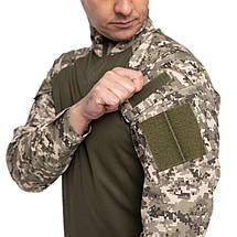UBACS Тактична сорочка піксель, Бойова сорочка для військових,Армійська кофта убакс ЗСУ 52 розмір, фото 3
