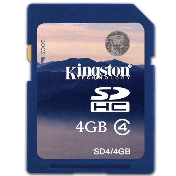 Карта памяті Kingston SDHC 4gb klass 4 Б/В в магазині Київ, фото 1