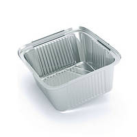 Контейнер з харчової алюмінієвої фольги прямокутний об'єм 850мл SP84L 100 шт/уп.