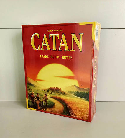 Настільна гра Catan + правила російською або українською (Колонізатори, Катан базові), фото 1