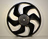 Вентилятор радіатора в дифузорі d=383mm на Renault Trafic II + Opel Vivaro A 01->14 - 77 01 069 898, фото 4