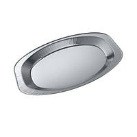 Круглий харчовий алюмінієвий піднос об'єм 1800мл V43G 10шт./уп.