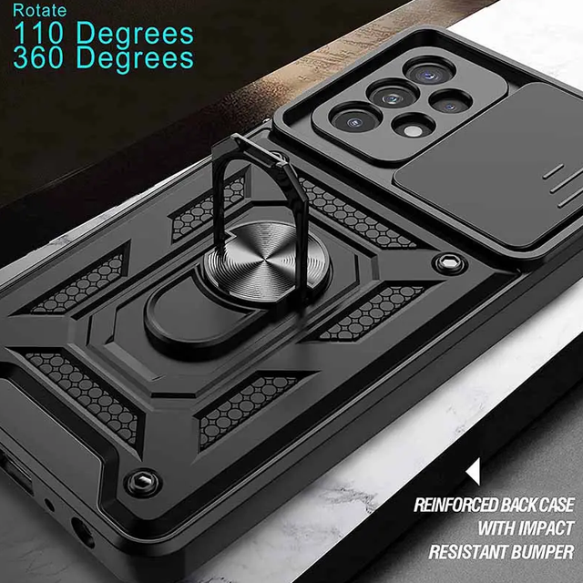 Ударостійкий чохол Camshield Serge Ring for Magnet для Samsung Galaxy A33 (SM-A336BZ