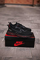 Черные мужские кроссовки Nike Air Zoom Black Red