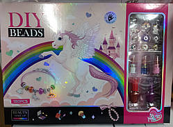 Набір косметики та плетіння браслетів LD6031, розмір 35,5×25,5×4 см Єдиноріг