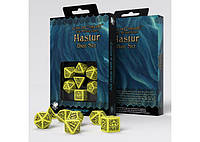 Настольная игра Q-Workshop Набор кубиков COC The Outer Gods Hastur Dice Set (7 шт.) (SCTS58)