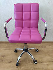 Крісло на колесах НС1015РК, рожеве