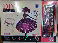 Набір косметики та плетіння браслетів LD6029, розмір 35,5×25,5×4 см, Принцеса