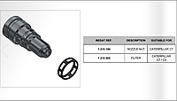 Гайка Распылителя форсунок CATERPILLAR C7 C9 1215196