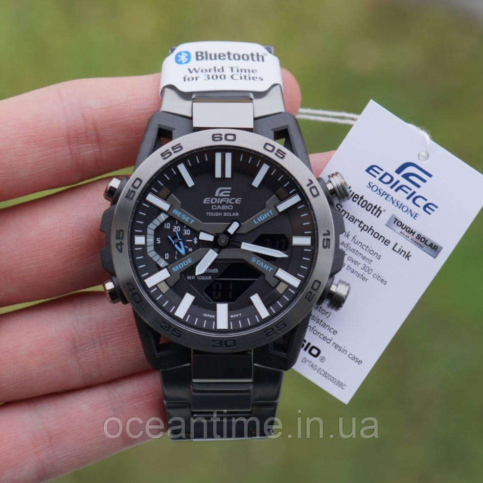 Годинник Casio Edifica ECB-2000DC-1A Solar, фото 1