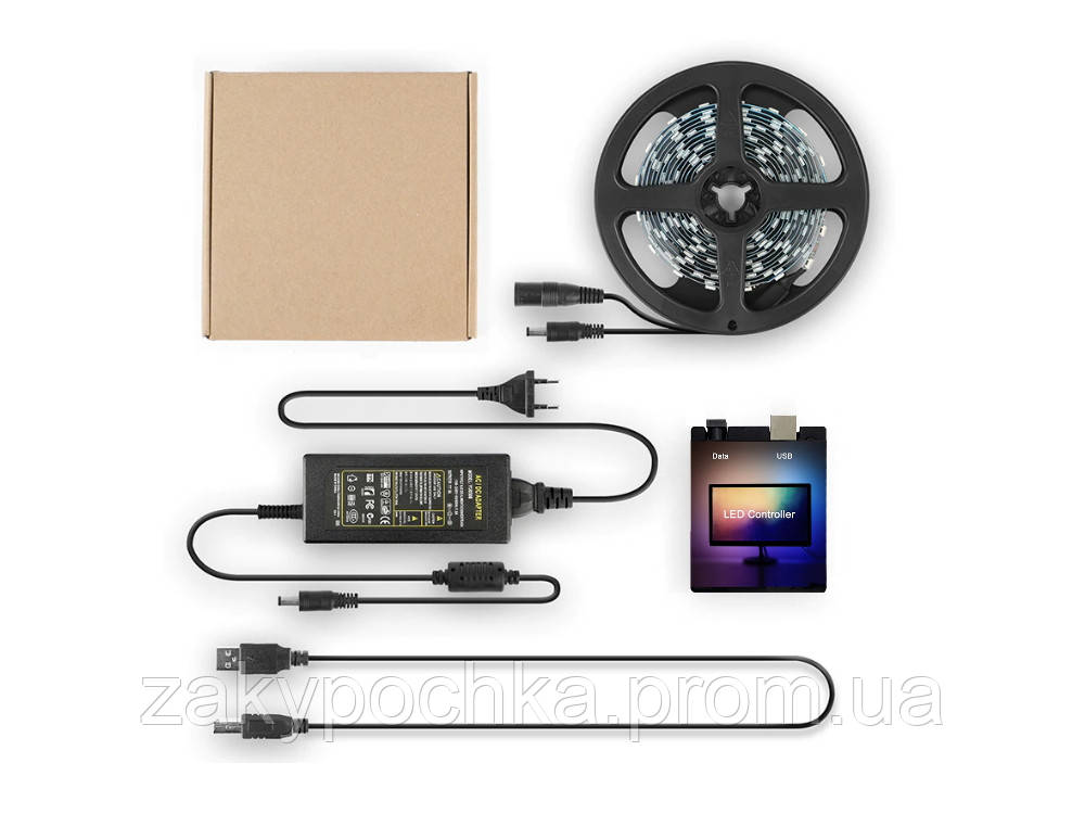 Купить Ambient Ambilight RGB для монитора или телевизора 1 метр ...