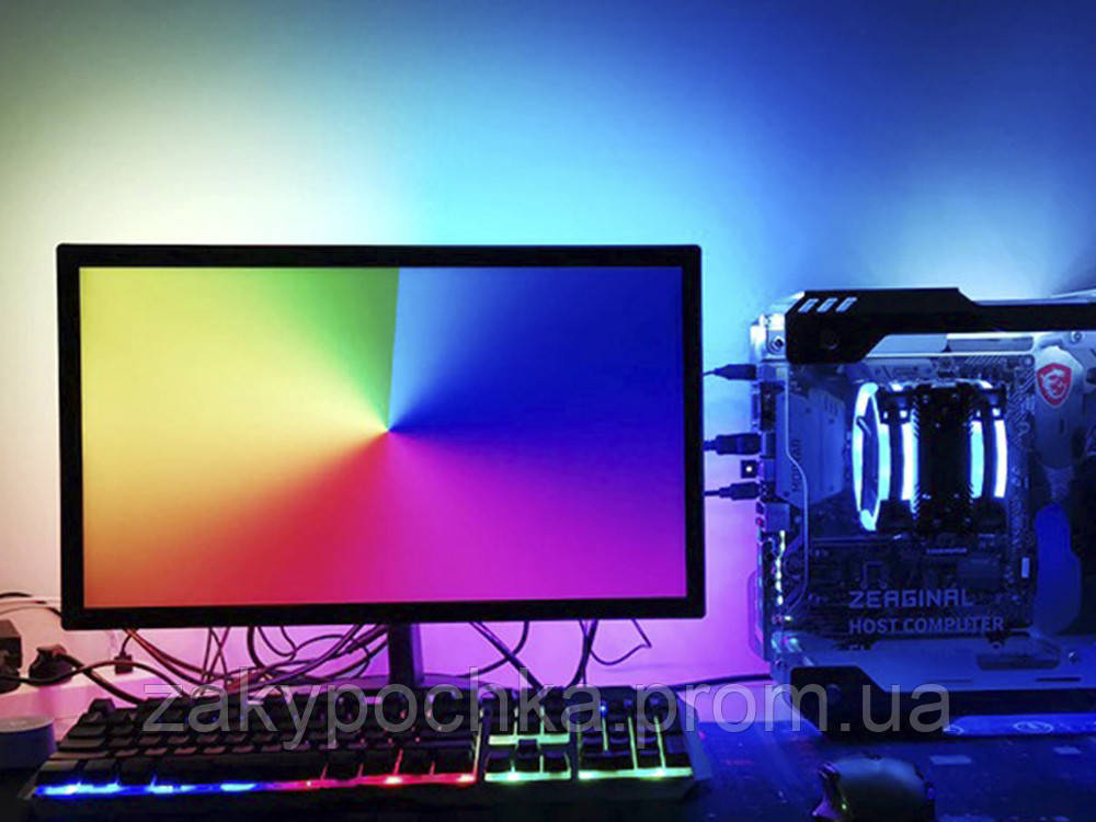 Купить Ambient Ambilight RGB для монитора или телевизора 1 метр ...