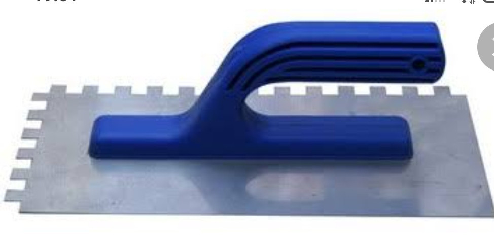 Терка гребінка синя ручка, фото 1