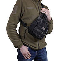Тактична сумка через плече De Esse N001-GREEN