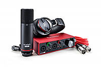 Комплект для звукозапису Focusrite Scarlett 2i2 Studio 3rd Gen