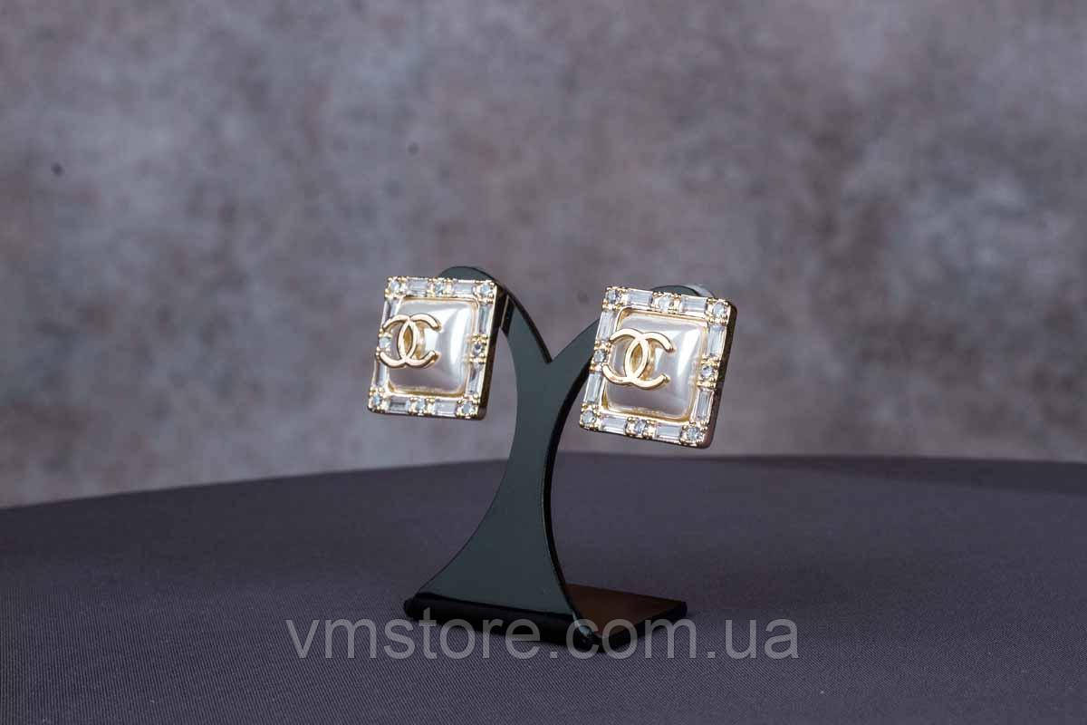 Сережки молодіжні, медична сталь, лимонний відтіннок