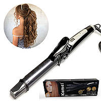 Профессиональная плойка 3в1 (щипцы, утюжок, гофре) Kemei GB-KM 988 / Стайлер для укладки волос