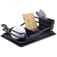 Сушка для посуду Ofenbach 46.5х32х13.5 см із алюмінію з піддоном KM-100402