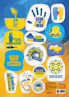 Стікери MADE IN UKRAINE. I am Ukrainian (Ранок)