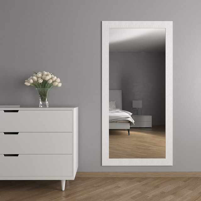 Дзеркало в білій рамі Black Mirror 