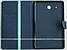 Чехол Mercury Fancy Diary для Samsung Galaxy Tab E 9.6 SM-T560, T561 Mint/Navy, фото 4