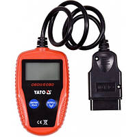 Тестер діагностичний OBD2 з LCD-дисплеєм YATO YT-72977