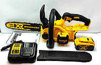 Аккумуляторная цепная пила DeWALT DCM 565 P1/Девольт ДСМ 565+Зарядное устройство+Аккумулятор 18 V,5 AH