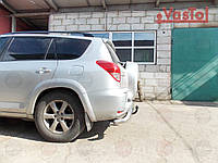 Фаркоп на Toyota RAV4 / Тойота Рав 4 (2006-2012) (база Long) запаска на задних дверях