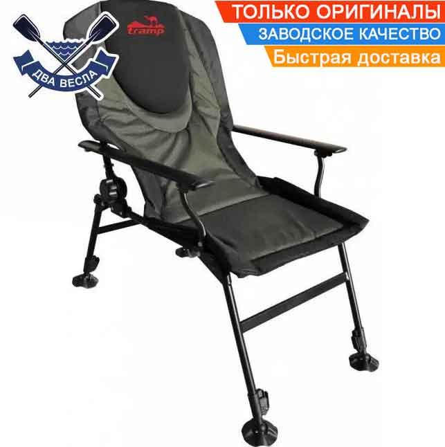 Коропове крісло Tramp Chairman TRF-031 посилене крісло рибальське до 150 кг розкладне крісло для риболовлі