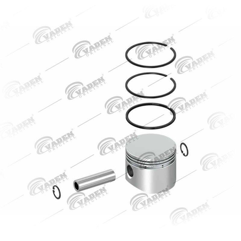 Поршень компрессора с кольцами 80.00mm (0,25) KNORR, VOLVO FL6 (пр-во ...