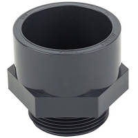 Муфта ПВХ Era US01220, с наружной резьбой d20х1/2"